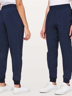 Lululemon Wanderer Jogger Sz 2 In True Navy
